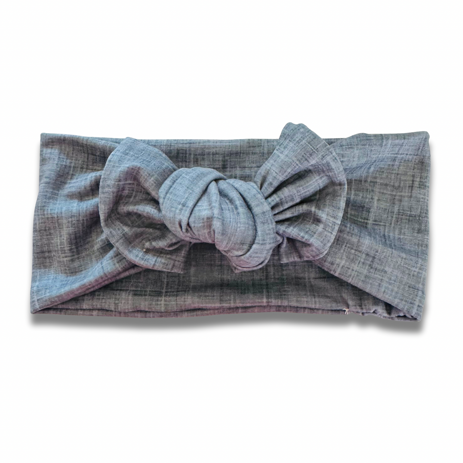 Grey Linen Style Sweetie Headband Sewing Sweethearts