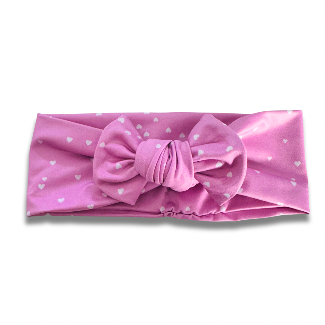 Pink Hearts Sweetie Headband Sewing Sweethearts