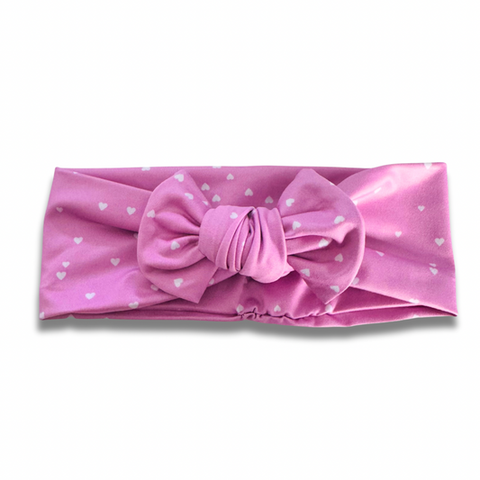 Pink Hearts Sweetie Headband Sewing Sweethearts