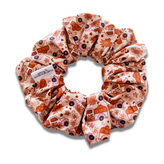 Pumpkin Patch Scrunchie  Sewing Sweethearts   
