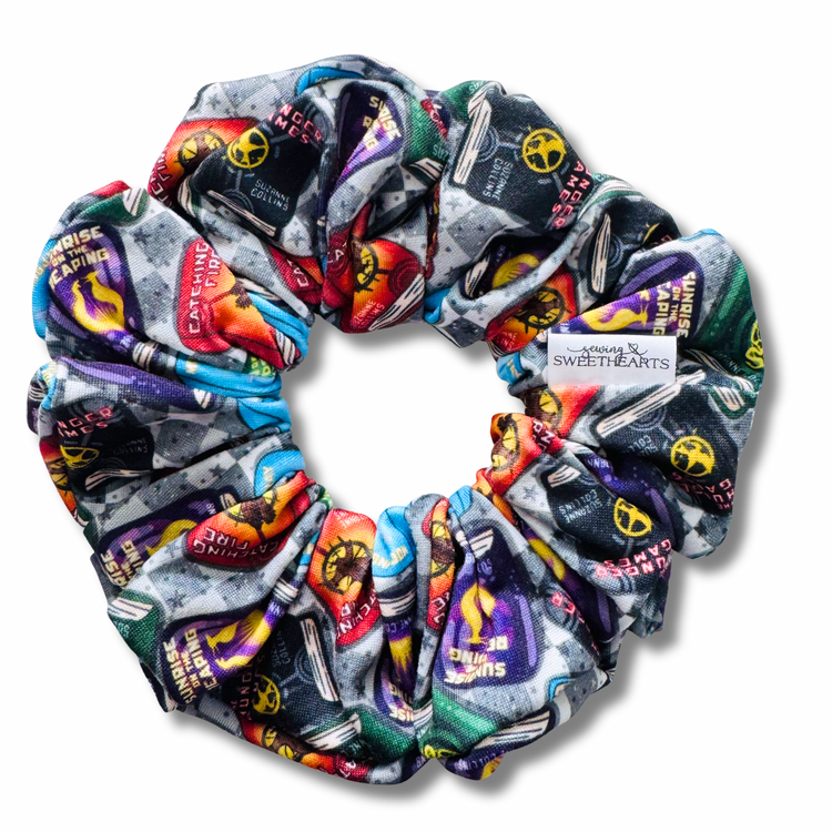Hunger Trilogy Scrunchie Sewing Sweethearts