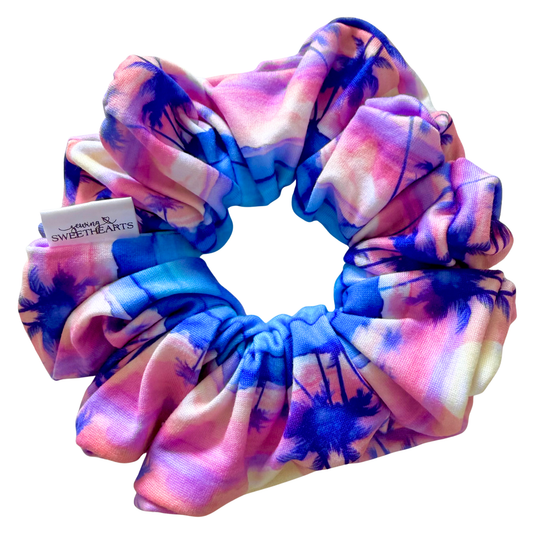Palm Trees Scrunchie Sewing Sweethearts
