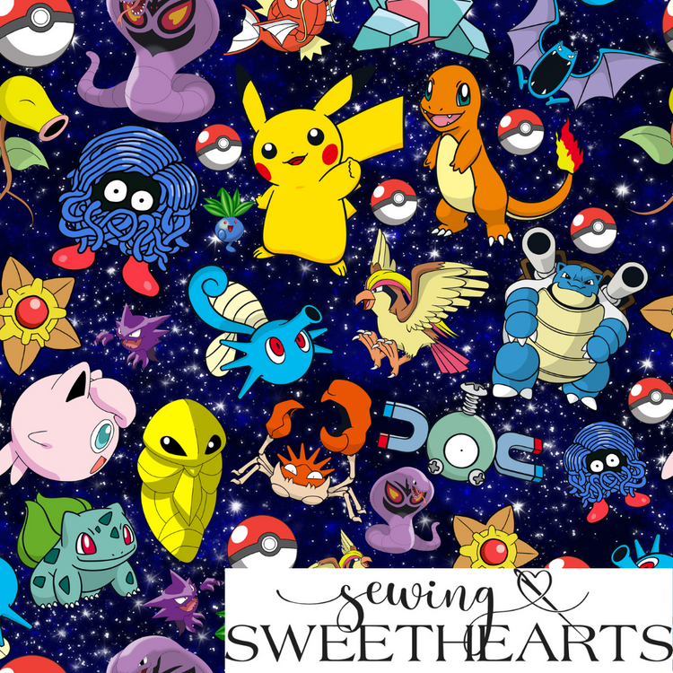Pika Pika Minky Blanket PREORDER (~4 weeks before shipping)  Sewing Sweethearts   