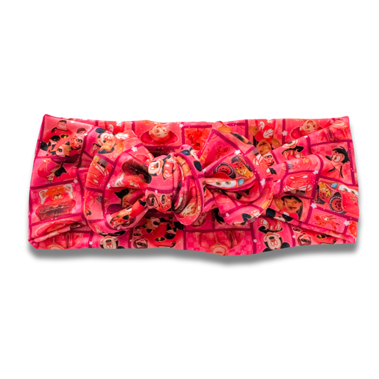 Characters in Red Sweetie Headband Sewing Sweethearts