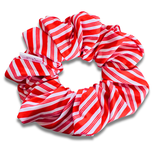Candy Cane Scrunchie