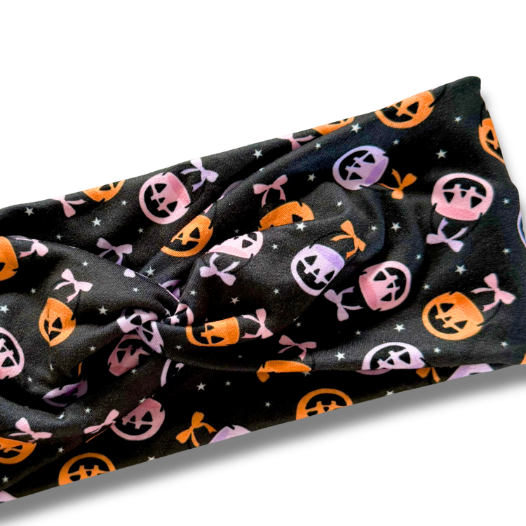Trick or Treat Sweetheart Headband (or removable tie option) Sewing Sweethearts