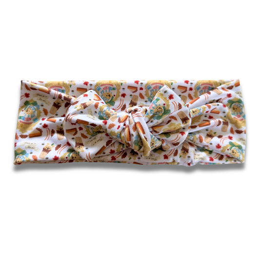 Fall Bear (v2) Sweetie Headband Sewing Sweethearts