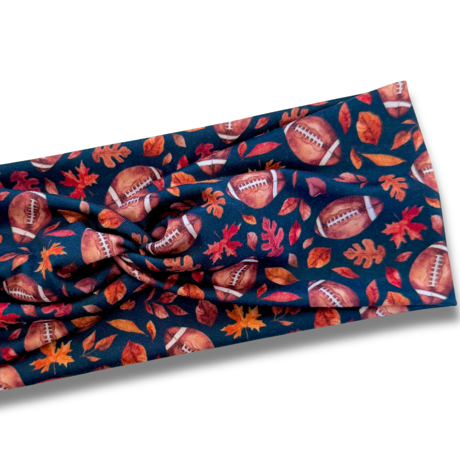 Fall Football Sweetheart Headband (or removable tie option) Sewing Sweethearts