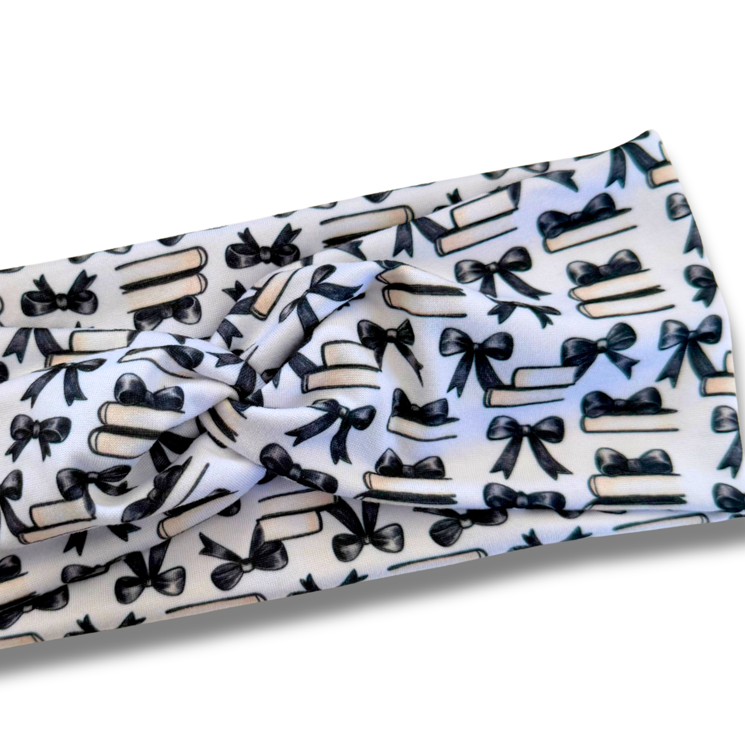 Books & Bows Sweetheart Headband (or removable tie option) Sewing Sweethearts