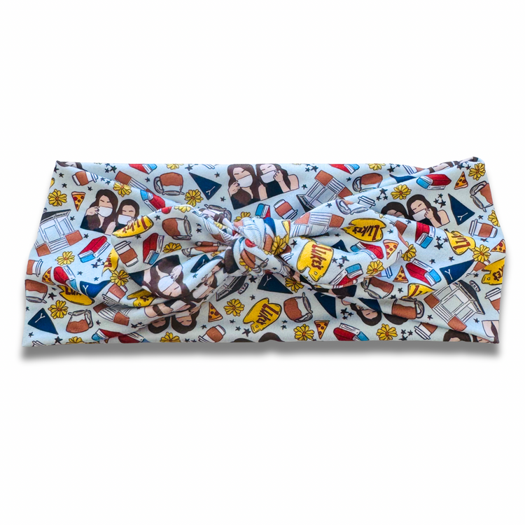 GG v.3 Sweetheart Headband (or removable tie option) Sewing Sweethearts Sweetheart with Removable Tie