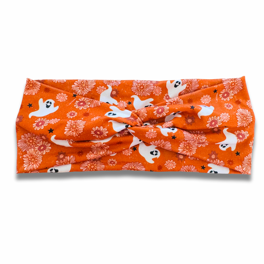 Boho Ghosts Sweetheart (or removable tie option) Sewing Sweethearts Sweetheart