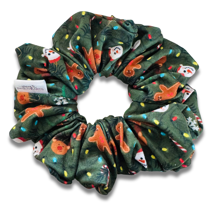 Sweetly Lit Christmas Scrunchie