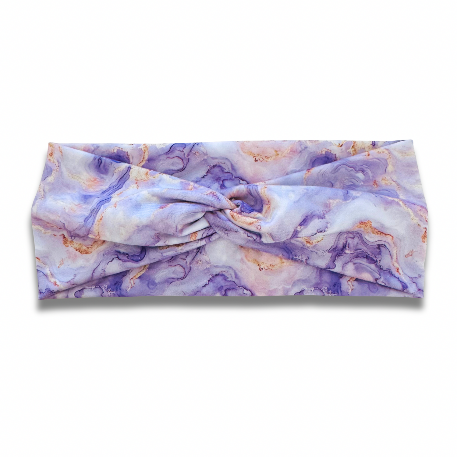 Purple Marble Sweetheart Headband (or removable tie option) Sewing Sweethearts Sweetheart