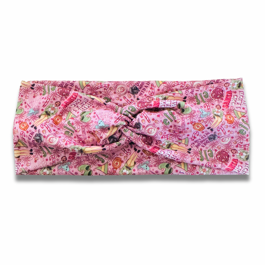 Syrup and Spaghetti Sweetheart Headband (or removable tie option)