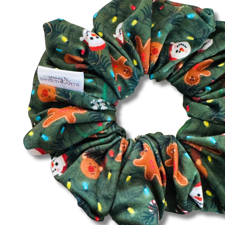 Sweetly Lit Christmas Scrunchie