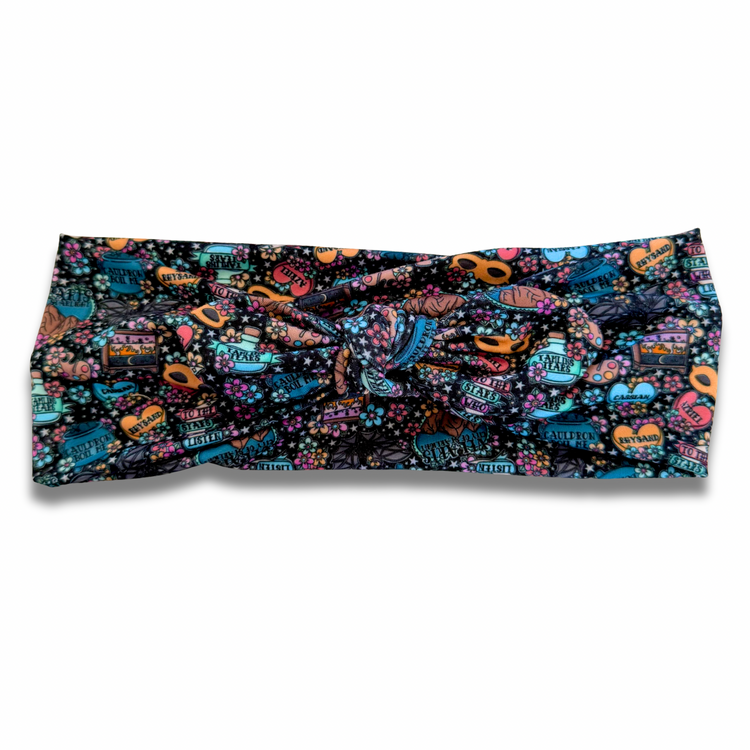 A Court Of (v.3) Sweetheart Headband (or removable tie option) Sewing Sweethearts Sweetheart with Removable Tie