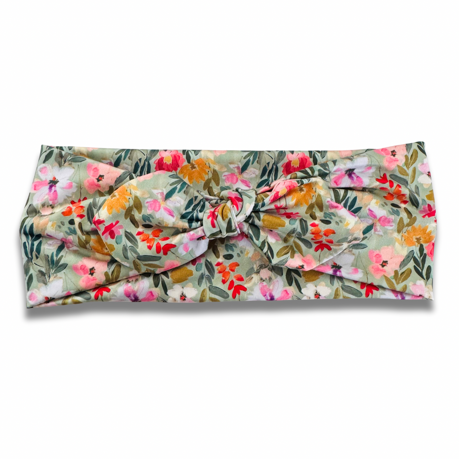 Sage Garden Sweetheart Headband (or removable tie option) Sewing Sweethearts Sweetheart with Removable Tie