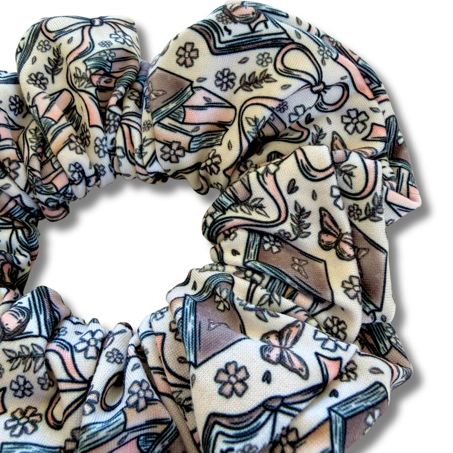 Books and Bows Scrunchie Sewing Sweethearts