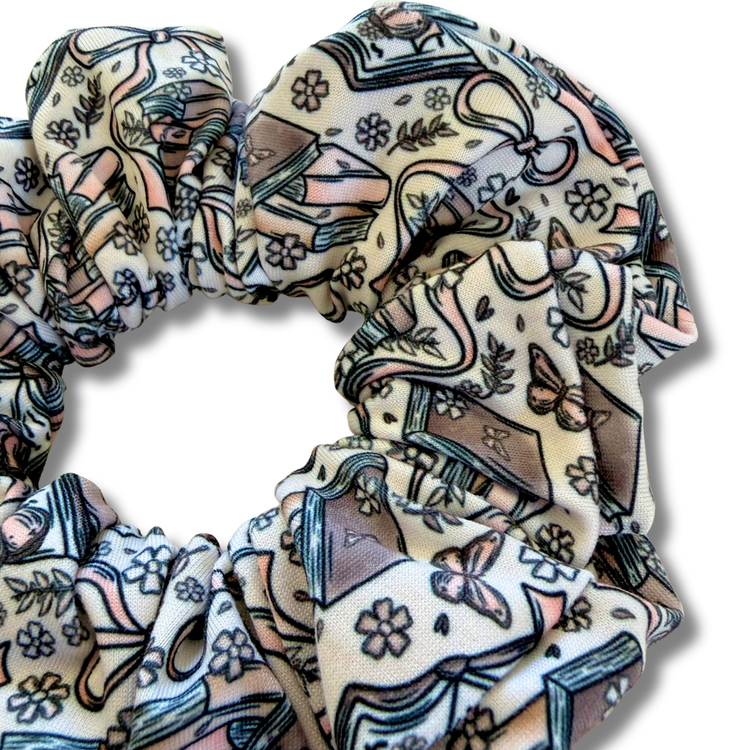 Books and Bows Scrunchie Sewing Sweethearts