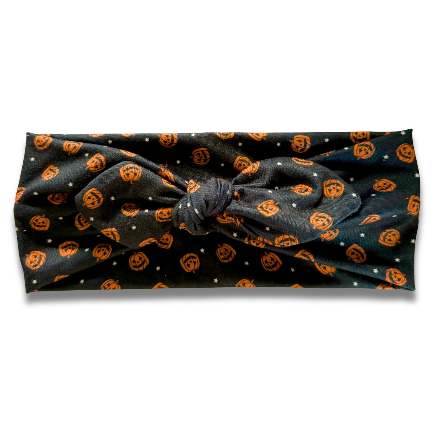 Jack O Lanterns Sweetheart Headband (or removable tie option) Sewing Sweethearts Sweetheart with Removable Tie