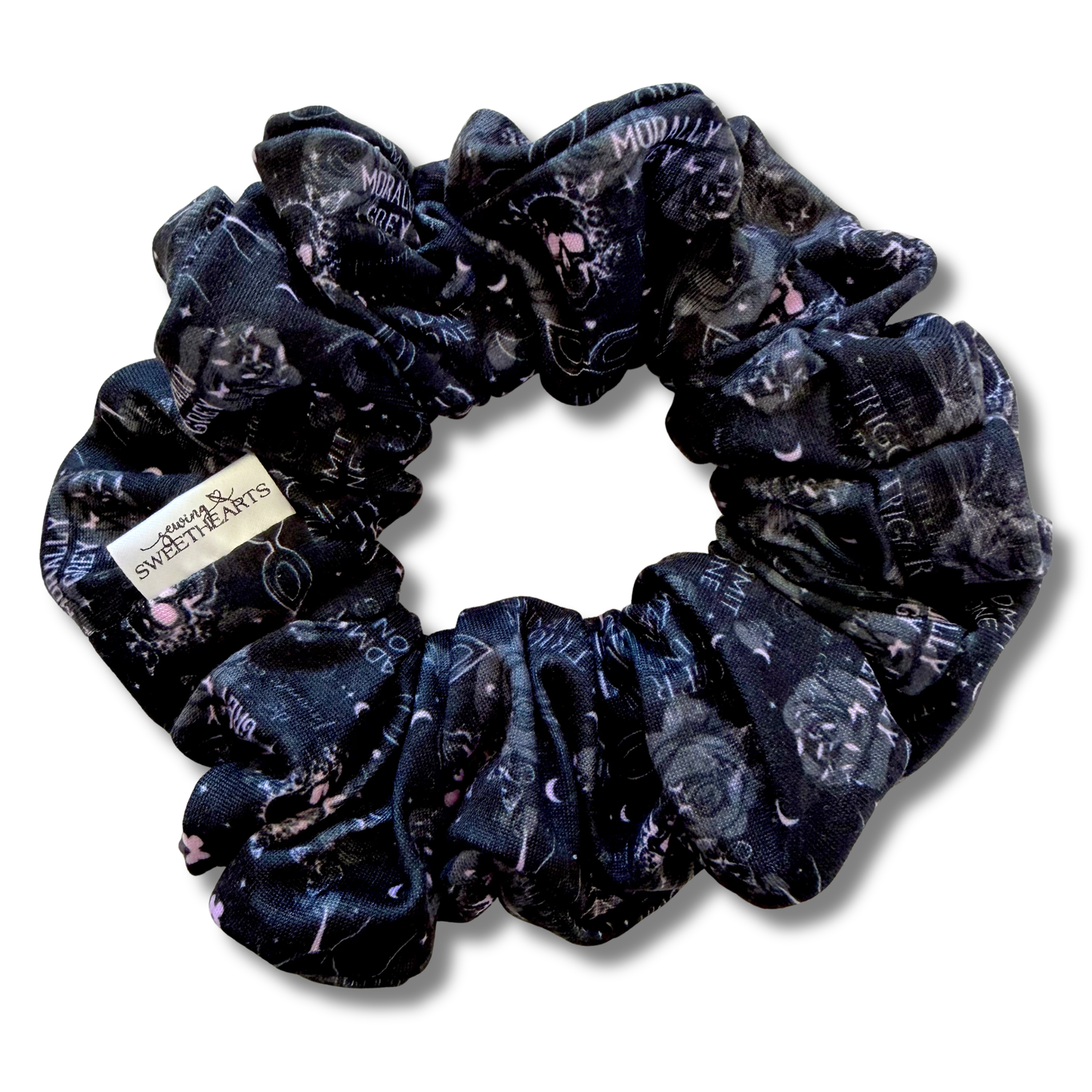 Trigger Warnings Scrunchie Sewing Sweethearts
