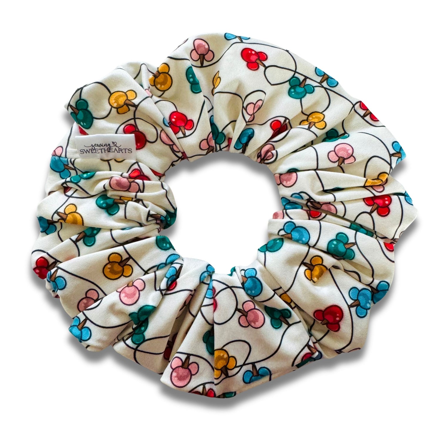 Mouse Lights Scrunchie  Sewing Sweethearts   