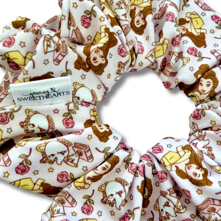 Beauty Princess Scrunchie Sewing Sweethearts