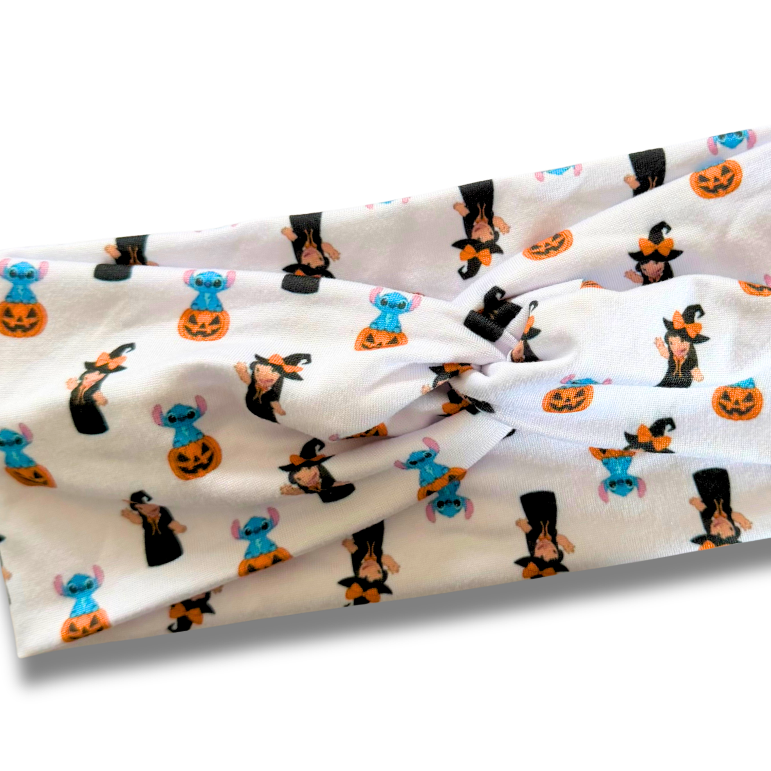 Blue Alien Halloween Sweetheart Headband (or removable tie option) Sewing Sweethearts