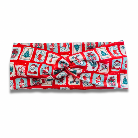 Letters to Santa Sweetheart Headband (or removable tie option)