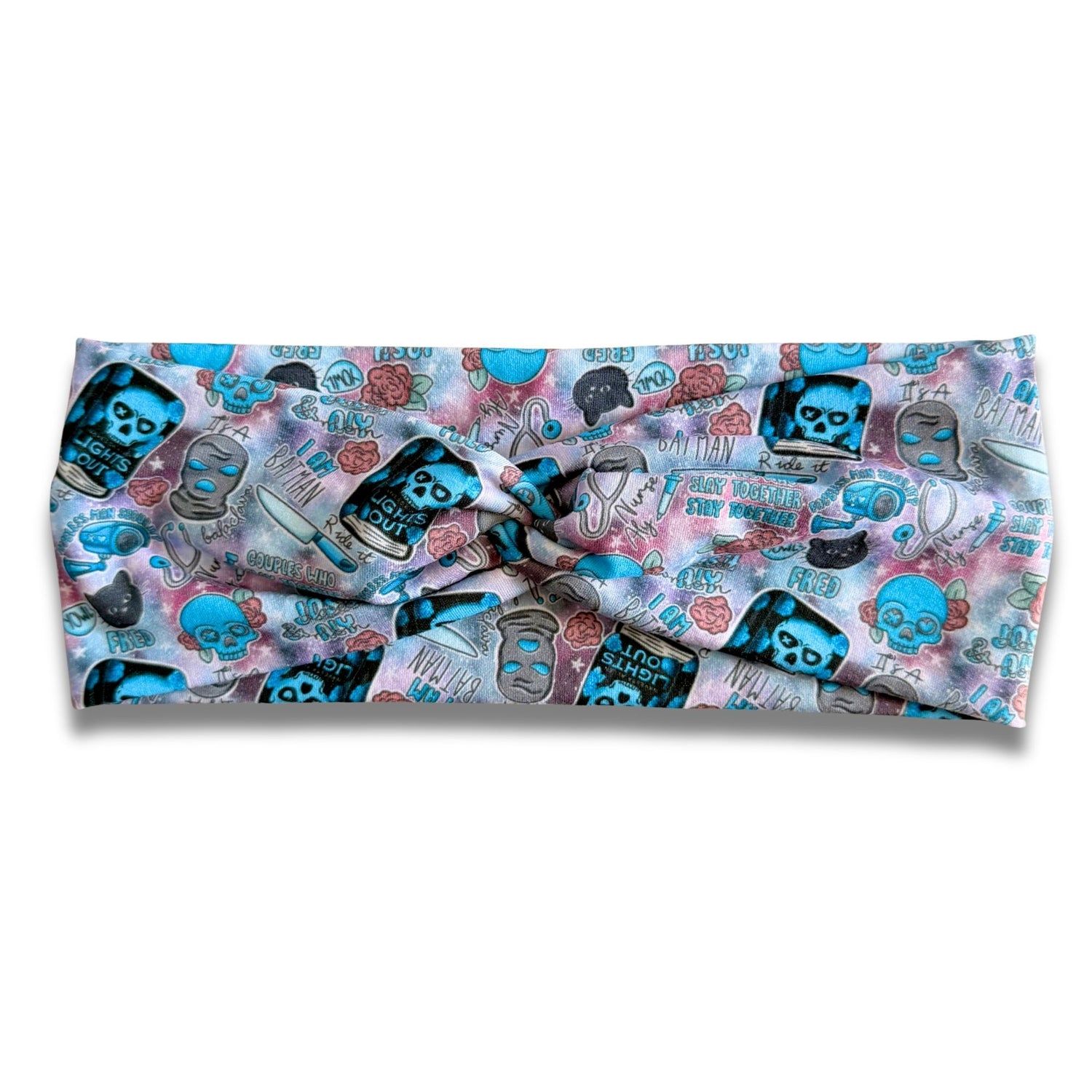 Lights Out Sweetheart Headband (or removable tie option) Sewing Sweethearts Sweetheart