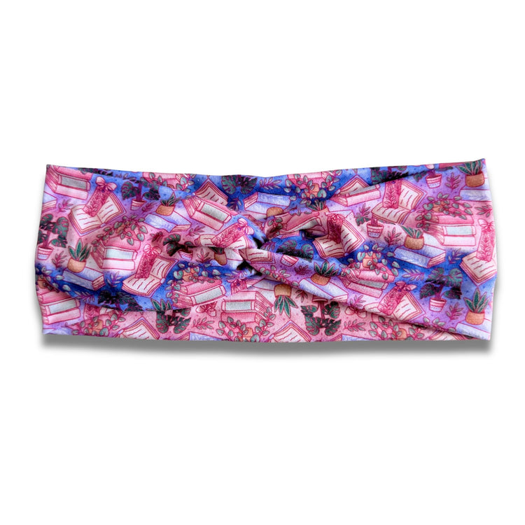 Plants & Books Sweetheart Headband (or removable tie option) Sewing Sweethearts Sweetheart