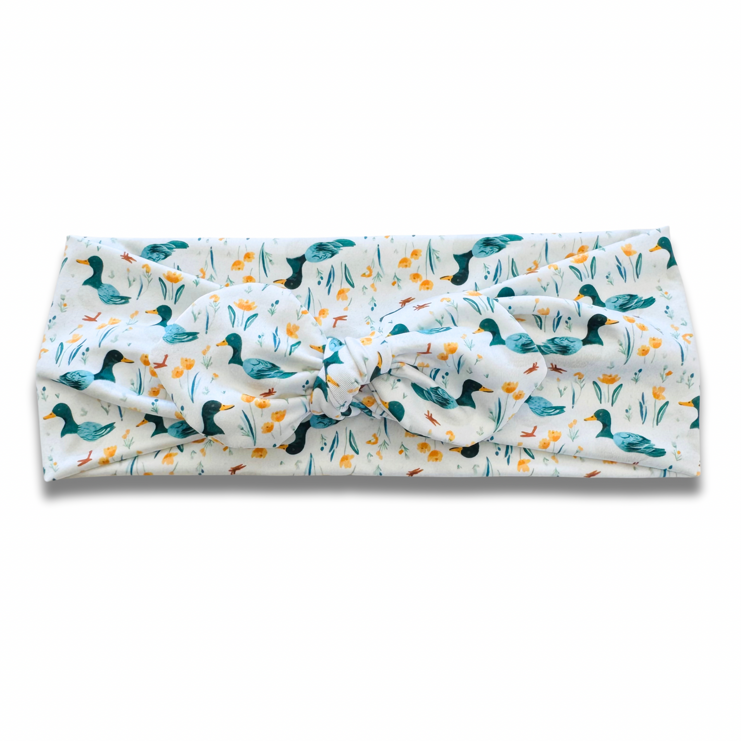 Ducks Sweetheart Headband (or removable tie option) Sewing Sweethearts Sweetheart with Removable Tie