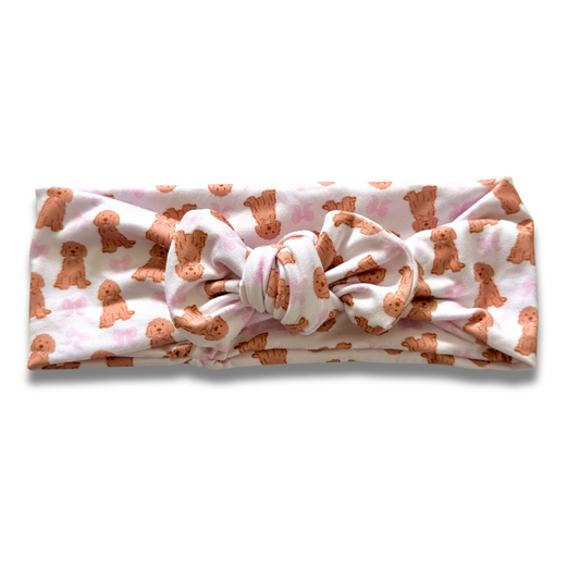 Golden Pups Sweetie Headband Sewing Sweethearts