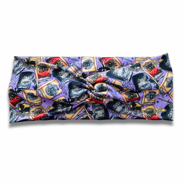 4th Wing Sweetheart Headband (or removable tie option) Sewing Sweethearts Sweetheart