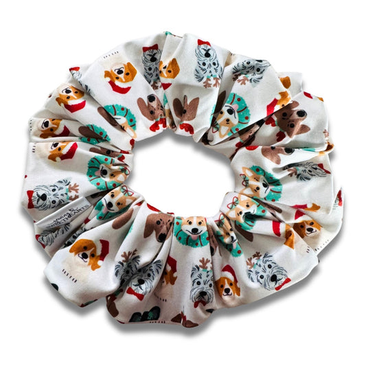 Festive Pups Scrunchie  Sewing Sweethearts   