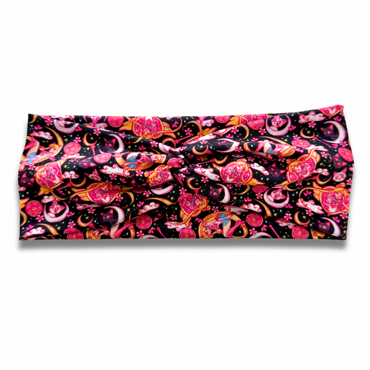 Moon Girl Sweetheart Headband (or removable tie option) Sewing Sweethearts Sweetheart