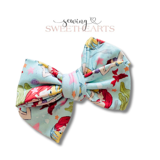 Mermaid Kisses Bow Sewing Sweethearts