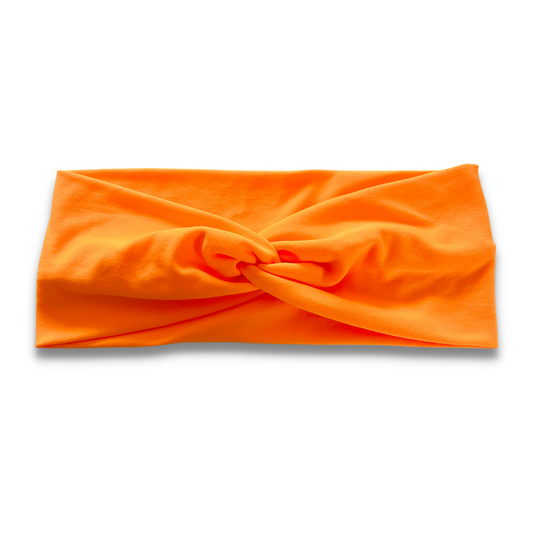 Neon Orange Sweetheart (with removable tie option)  Sewing Sweethearts Sweetheart  