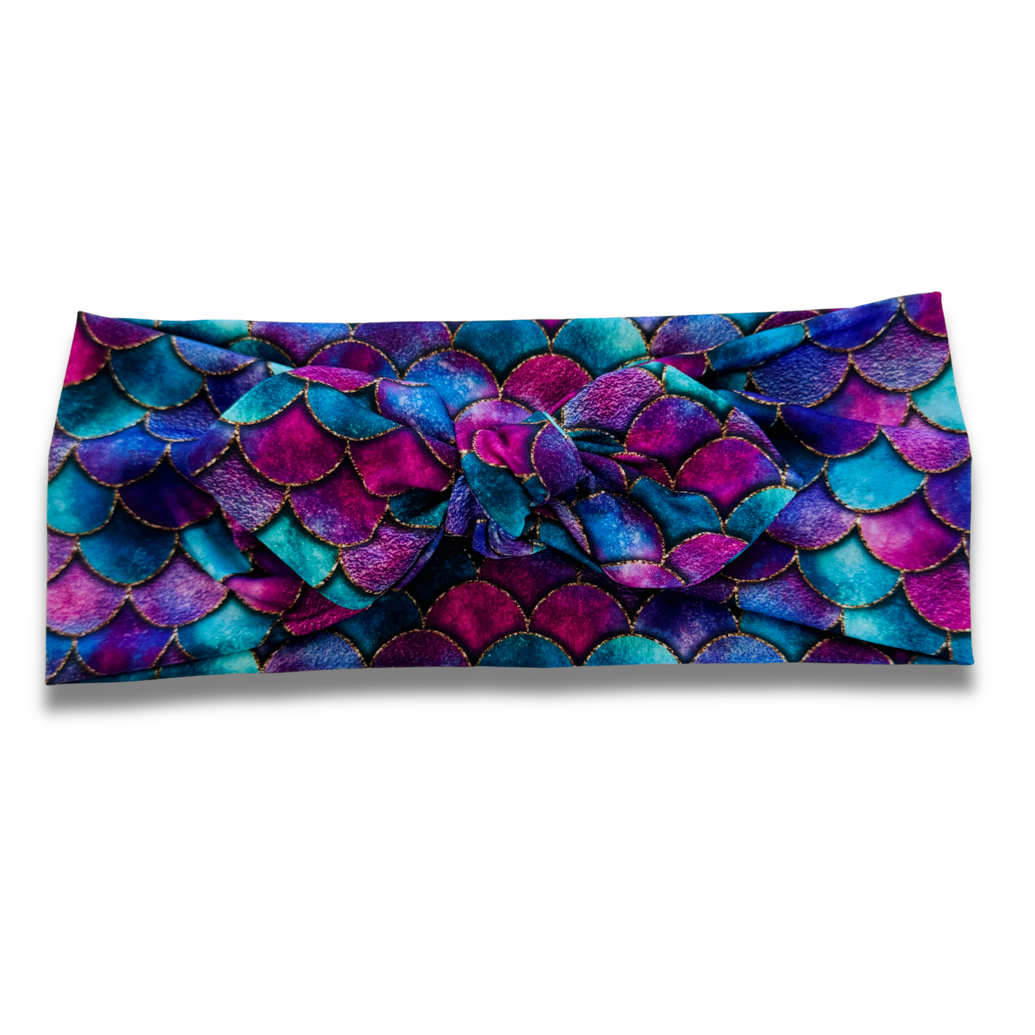 Mermaid Scales Sweetheart (or removable tie option)  Sewing Sweethearts Sweetheart with removable tie  