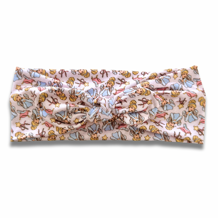 Bibbidi Bobbidi Princess Sweetheart Headband (or removable tie option) Sewing Sweethearts Sweetheart with Removable Tie