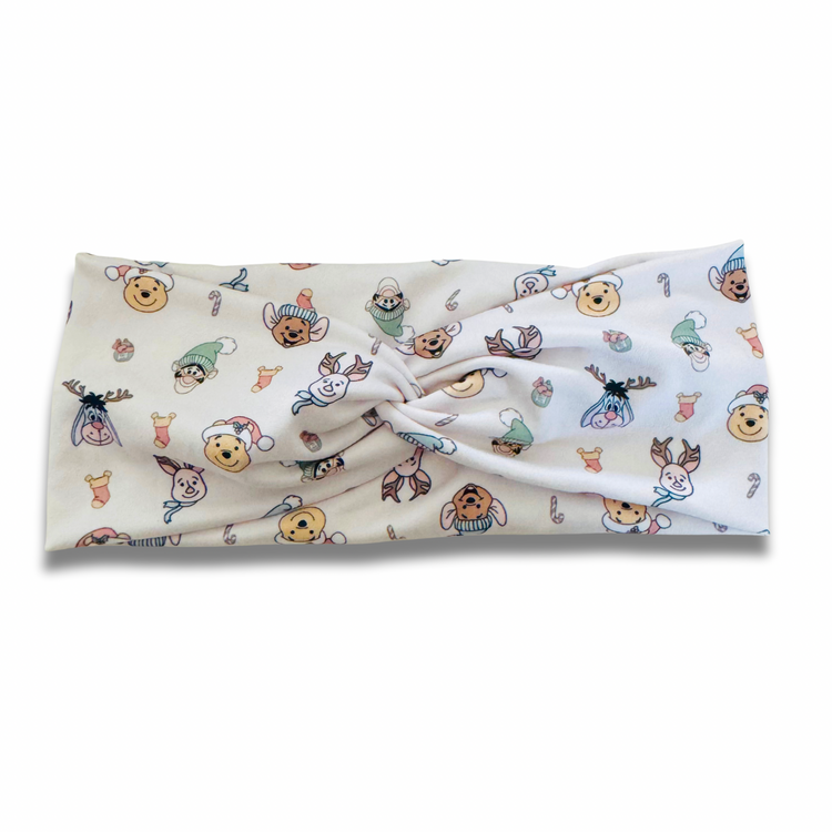 100 Acre Christmas Sweetheart Headband (or removable tie option)