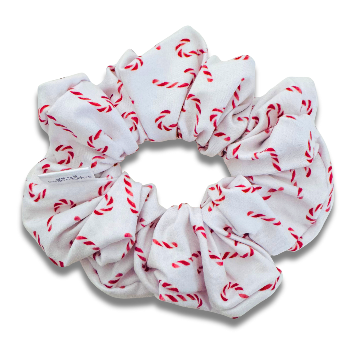 Candy Cane Lane Scrunchie Sewing Sweethearts