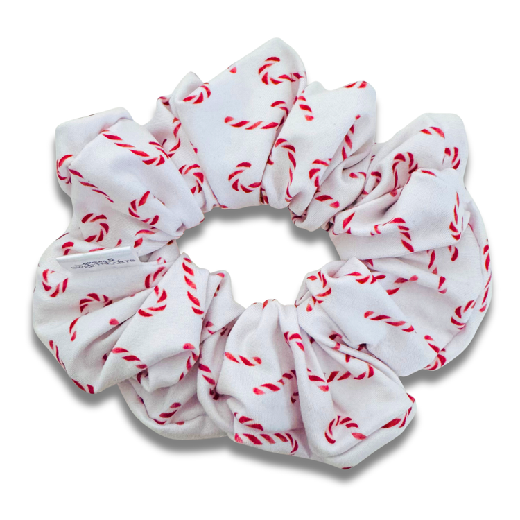 Candy Cane Lane Scrunchie Sewing Sweethearts