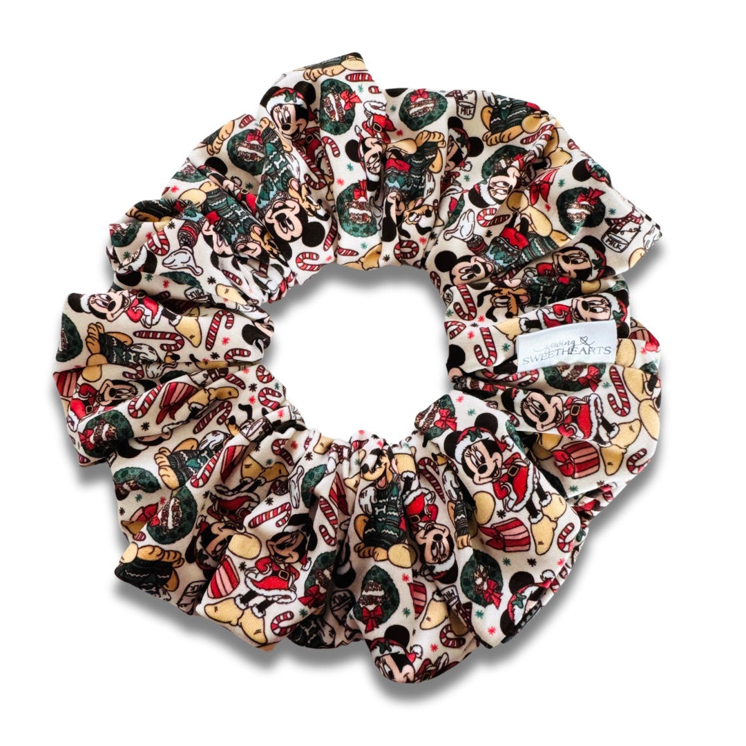 Christmas Sweater Party Scrunchie  Sewing Sweethearts   