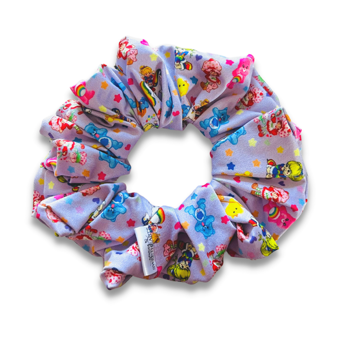 80s Cartoons Scrunchie  Sewing Sweethearts   