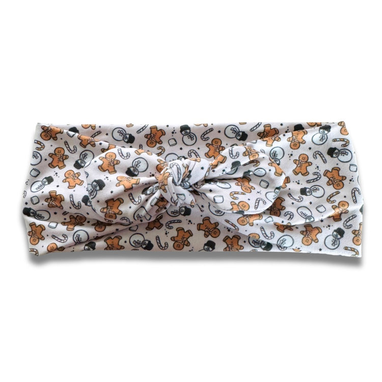 Holiday Cookies Sweetheart Headband (or removable tie option)  Sewing Sweethearts Sweetheart with Removable Tie  