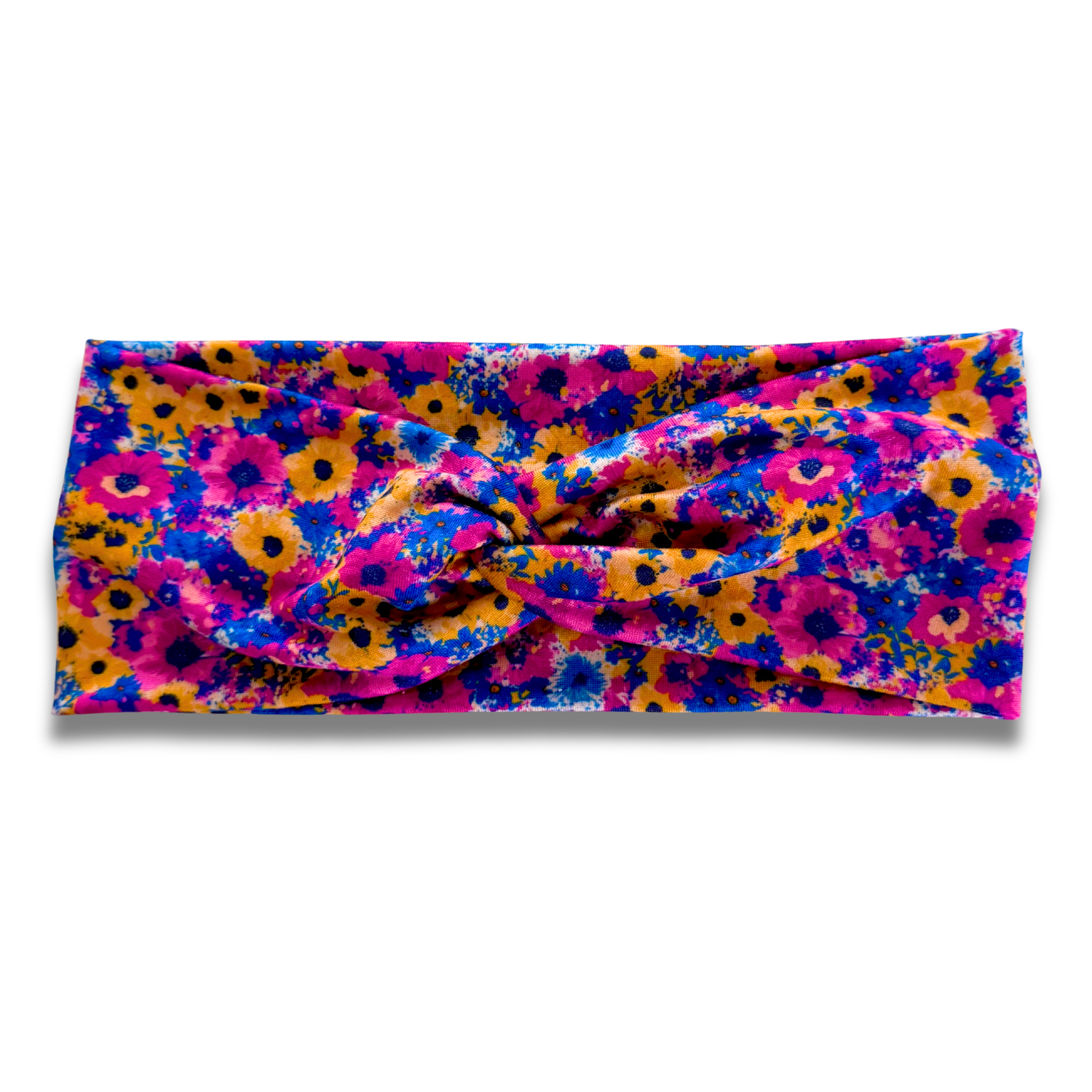Bright Blooms Sweetheart Headband (or removable tie option) Sewing Sweethearts Sweetheart