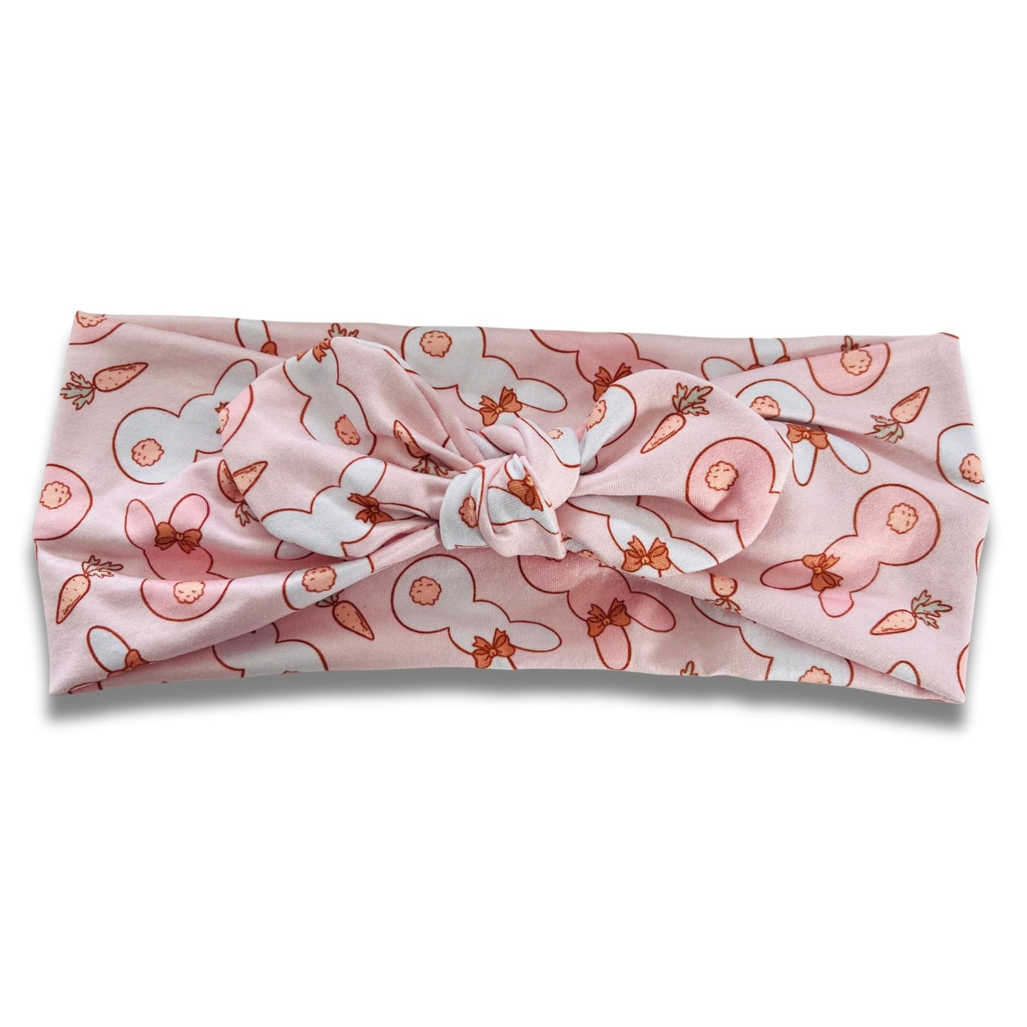 Pink Bunny Bows Sweetheart (or removable tie option)  Sewing Sweethearts Sweetheart with removable tie  