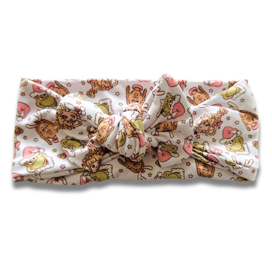 Grinchmas Sweetie Headband Sewing Sweethearts