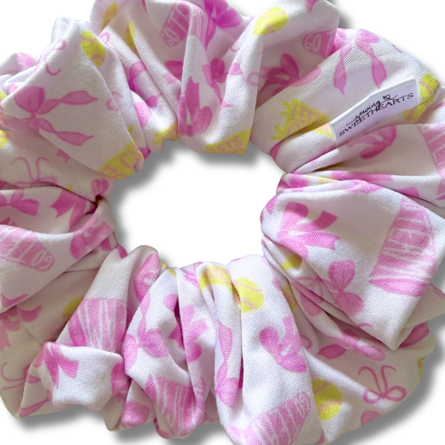 Softball Scrunchie Sewing Sweethearts